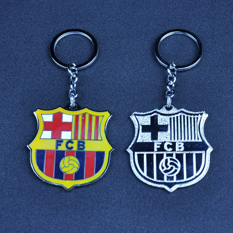 Promotional metal keychain Champions League Spanish MCF AFC Internazionale Mila Bundesliga Football club team logo