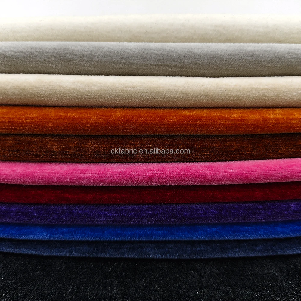 Curtain Sofa Fabric Chenille mattress Home textile high quality chenille upholstery  furniture ODM free sample