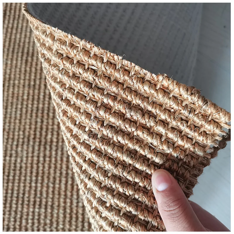 Wholesale Stock Customizers Size cheap 100% Natural Sisal Cat Scratchers Pad Scratching Mat Scratch Rug
