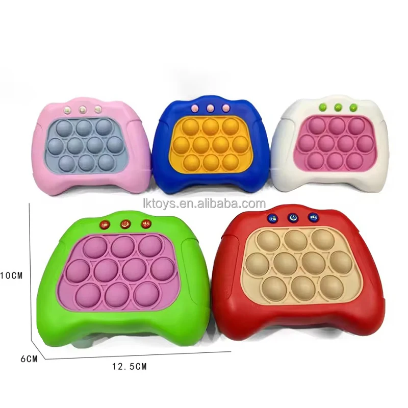 LK Toys Quick Push Game Children Enlightenment Educational Toys Press Bubble Game Challenge Stress Reliever Fidget Toy