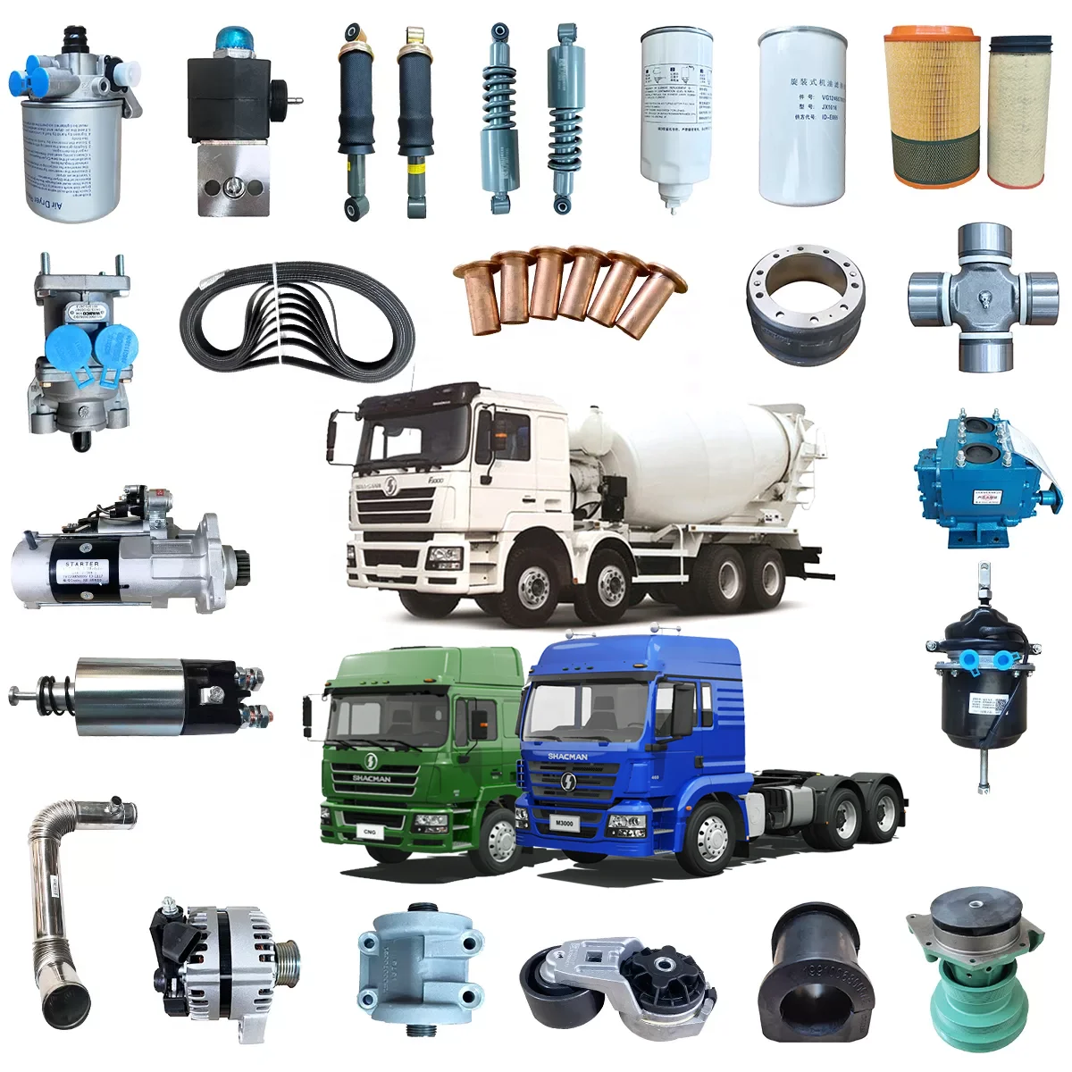 Semi Other Truck Parts Accessories Part For Trucks sinotruk howo faw dongfeng hongyan shacman F2000 X3000 beiben