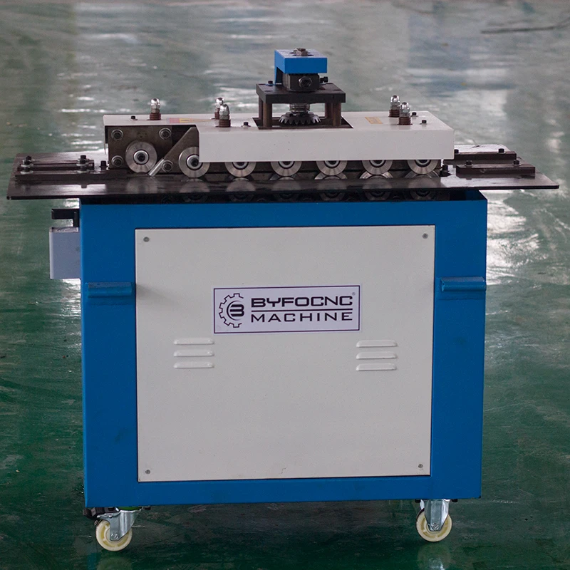 HVAC pittsburgh lock roller forming machine air pipe ductwork ventilation iron plate equipment  square duct tools