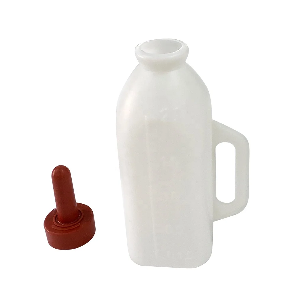 2L Sheep Feeding Milk Bottle With Nipple Sheep Lamb  Feeding Bottle with handle