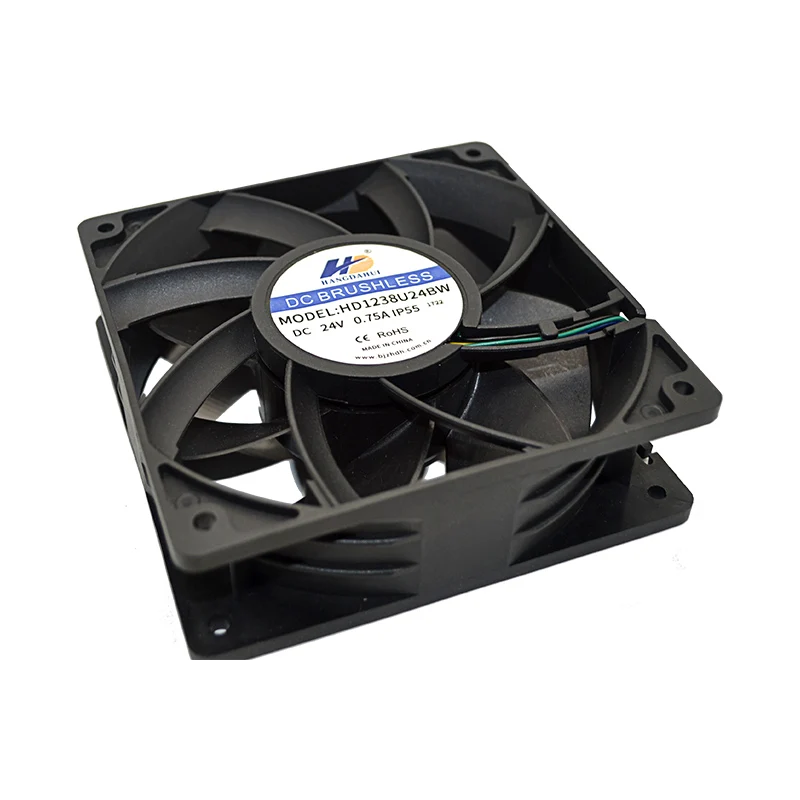4-inch chassis four-wire PWM speed regulation 12cm 12038 dc 24volt 120x120x38mm 120mm axial fans