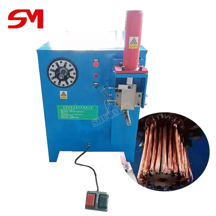High Working Efficiency Electric Motor Stator Waste Copper Winding Cutting Machine