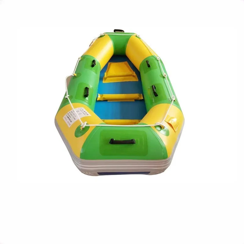 Outdoor Water Equipment Inflatable Drifting Boat Lifeboat Rescue Raft Boat with Thickened PVC Material