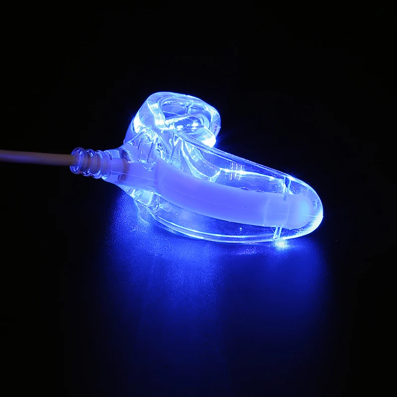 CE Certificated Portable Mini LED Teeth Whitening Light Private Label Home Use with Mouth Tray USB Multi-Purpose Accessories