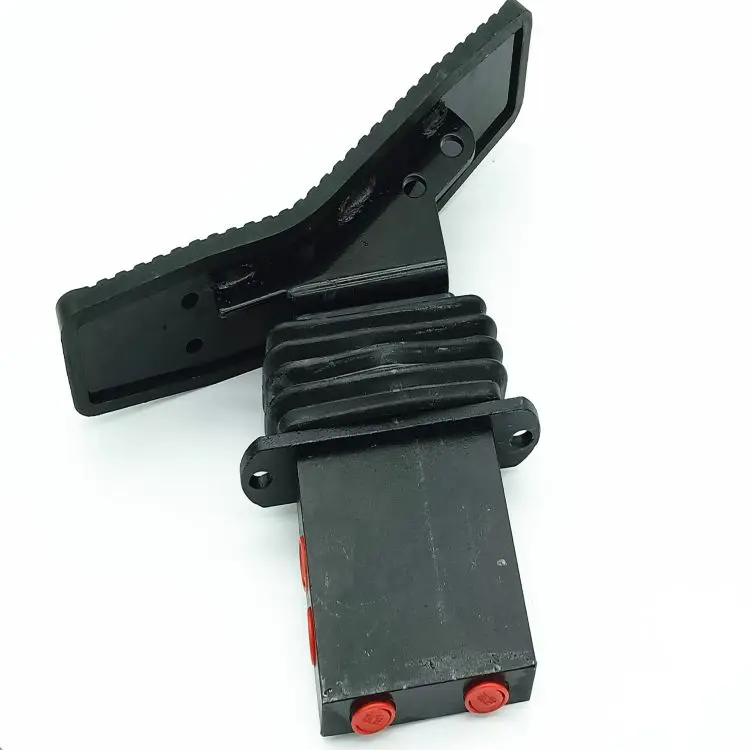 High quality single way two way hydraulic foot pedal control valve foot pedal for excavator