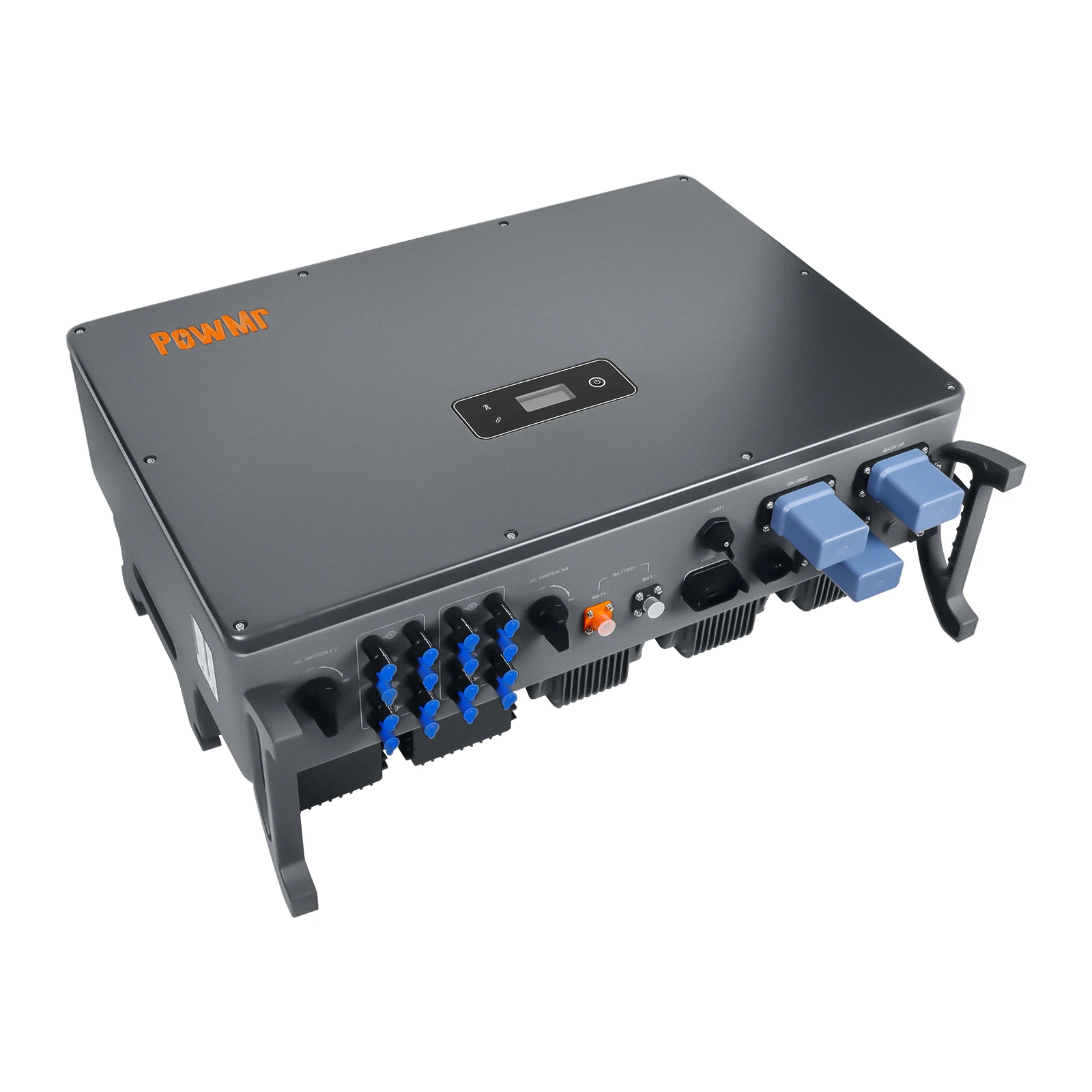 PowMr 25/30/36/40/50KW 750V HV New Energy Storage Solar Inverter 3 Phase MPPT Efficient Hybrid Solar Inverter