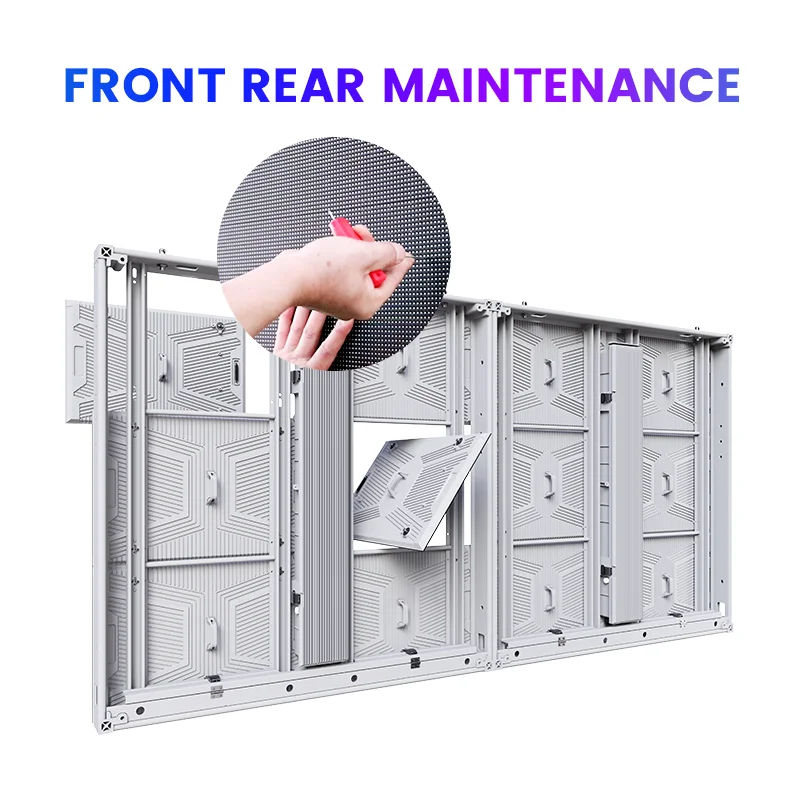 High Performance Large Outdoor Video Wall Panel P4 P5 P6 P8 P10 Advertising Naked Eye 3D LED Screen For Advertising Display