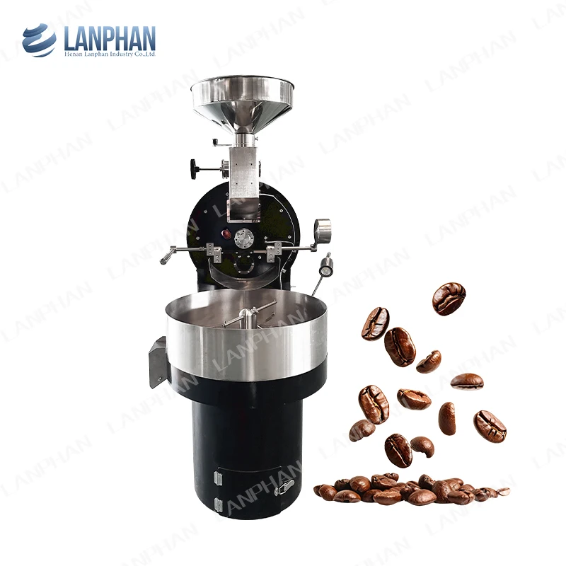 3kg 6kg 10kg 30kg Industrial Commercial Automatic Electric Coffee Bean Roaster Large Coffee Roasting Machine