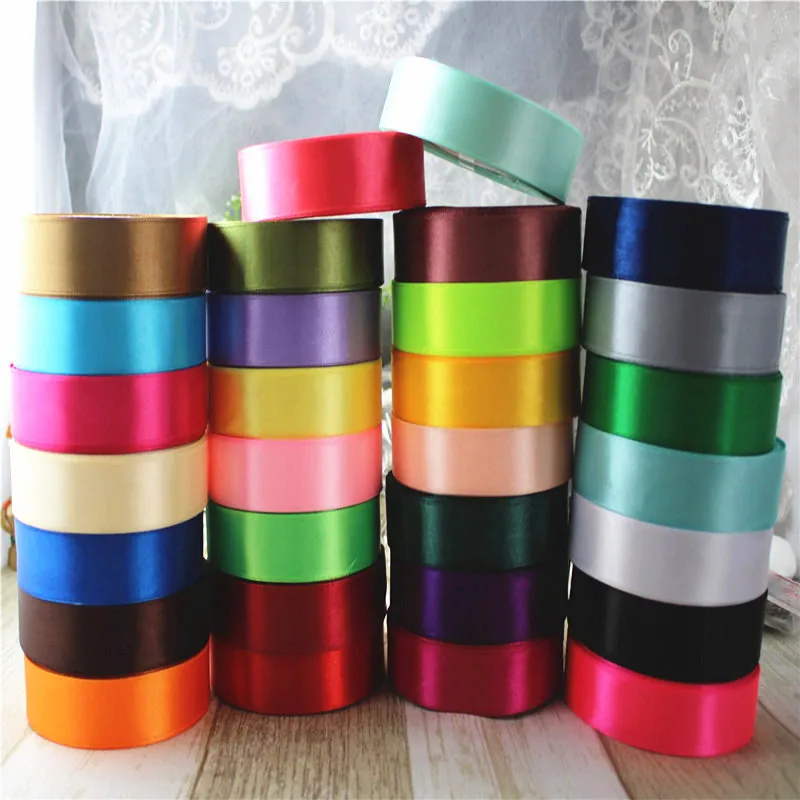 CHENGHE Custom Logo Printer Satin Ribbons 4cm for Hair Bows Grosgrain Ribbons Roll for Flower Gift Wrap Box