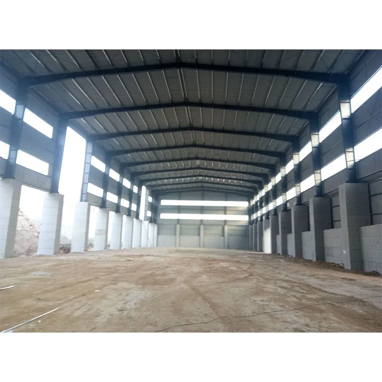 
iron-ore slag shed of steel structure 