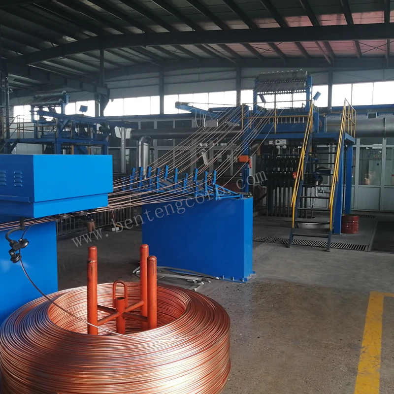 upward continuous casting machine copper rod making equipment