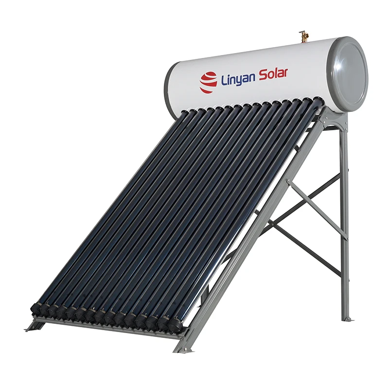 80L-300L color steel Pressurized heat pipe Solar Water Heater with CE Certification