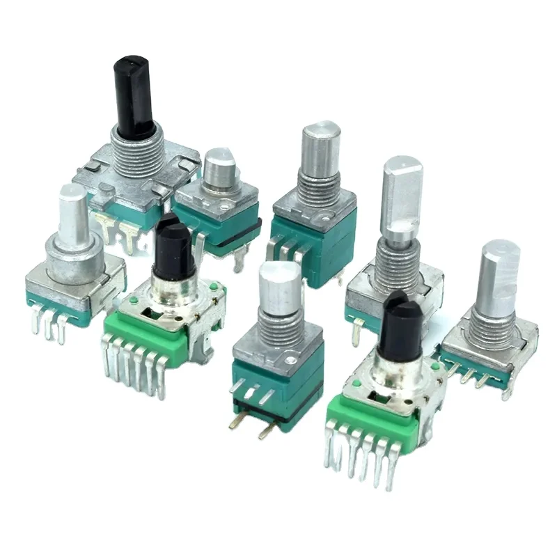 FG082 Series 8mm metal shaft Rotary Potentiometer for Audio and walkie talkie applications