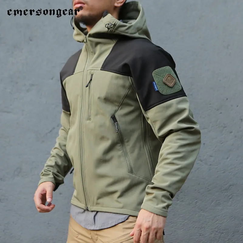 Emersongear Plus Size Thermal Travel Jacket Outdoor Waterproof Jacket Tactical Jackets For Men