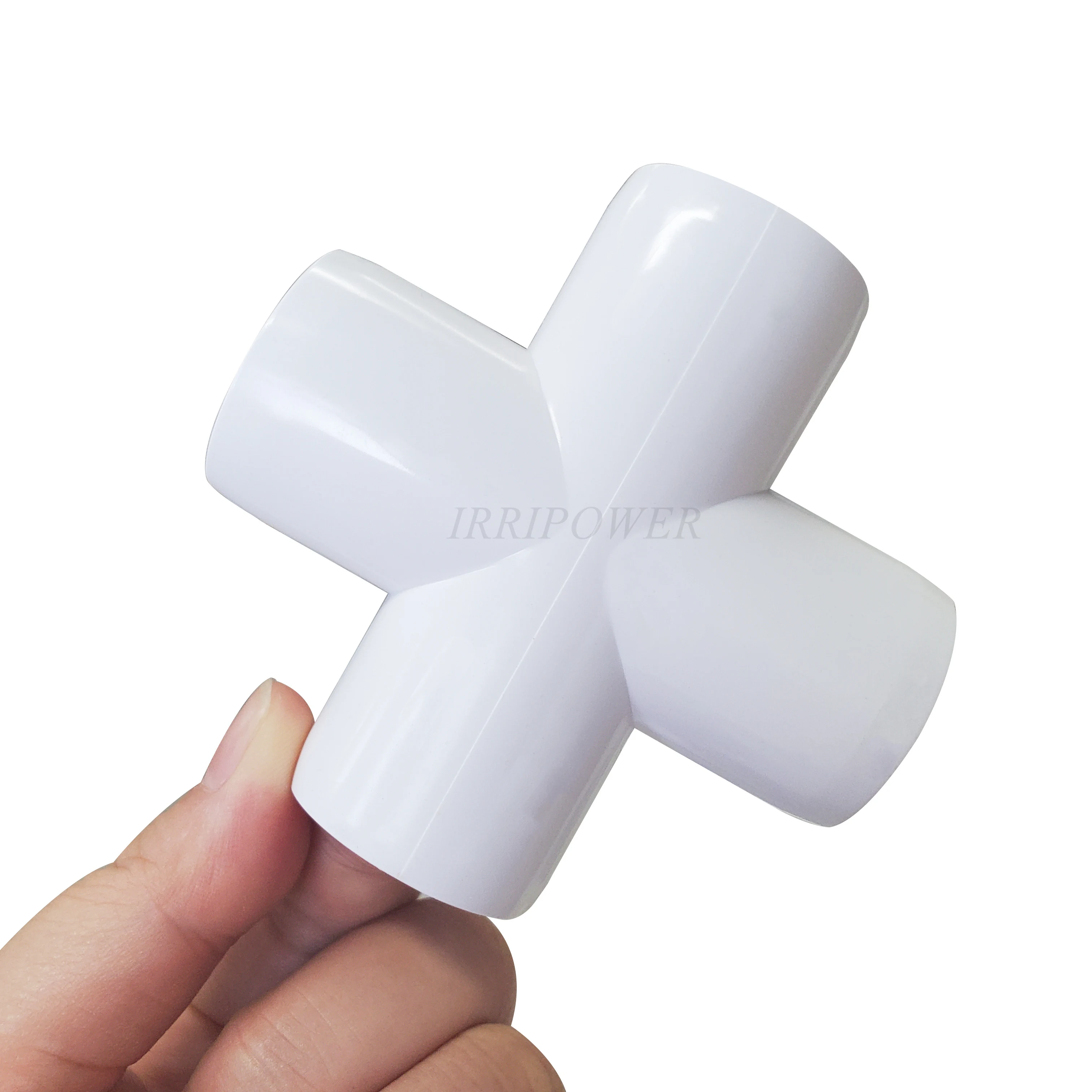 SCH40 4-way Cross PVC Pipe Fitting Connector