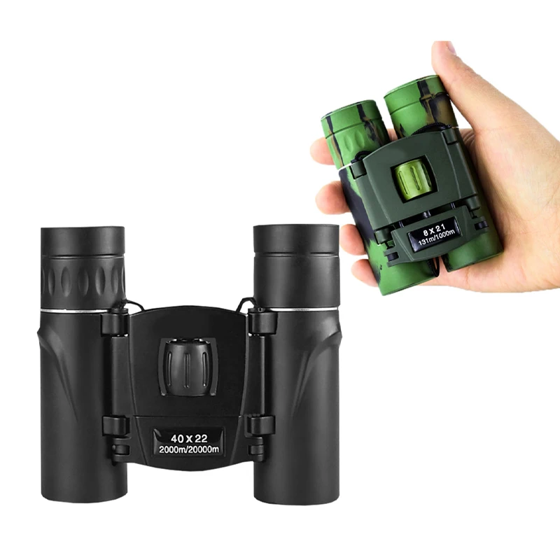 Мини бинокль с зумом 8x21 детские игрушечные
