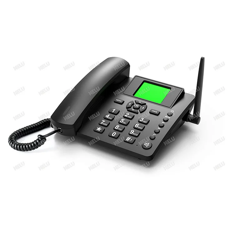 4g Sim-карта фиксированный беспроводной Настольный телефон с точкой доступа Wi-Fi