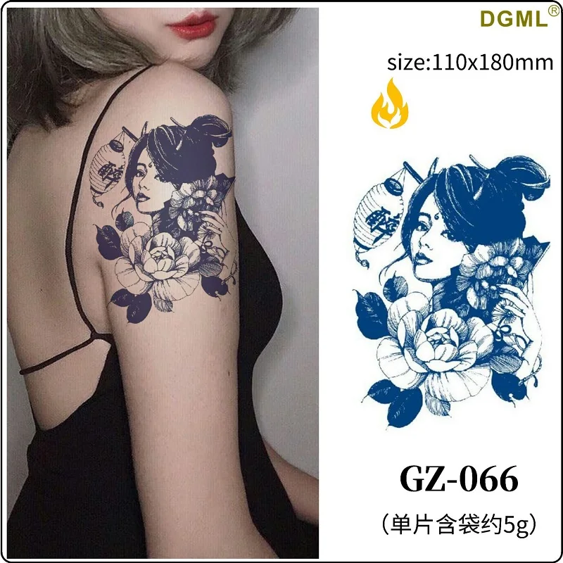 Hot Products Tattoo Sticker Temporary Tattoos Temporary Custom Sticker Arm body face nail tattoo sticker