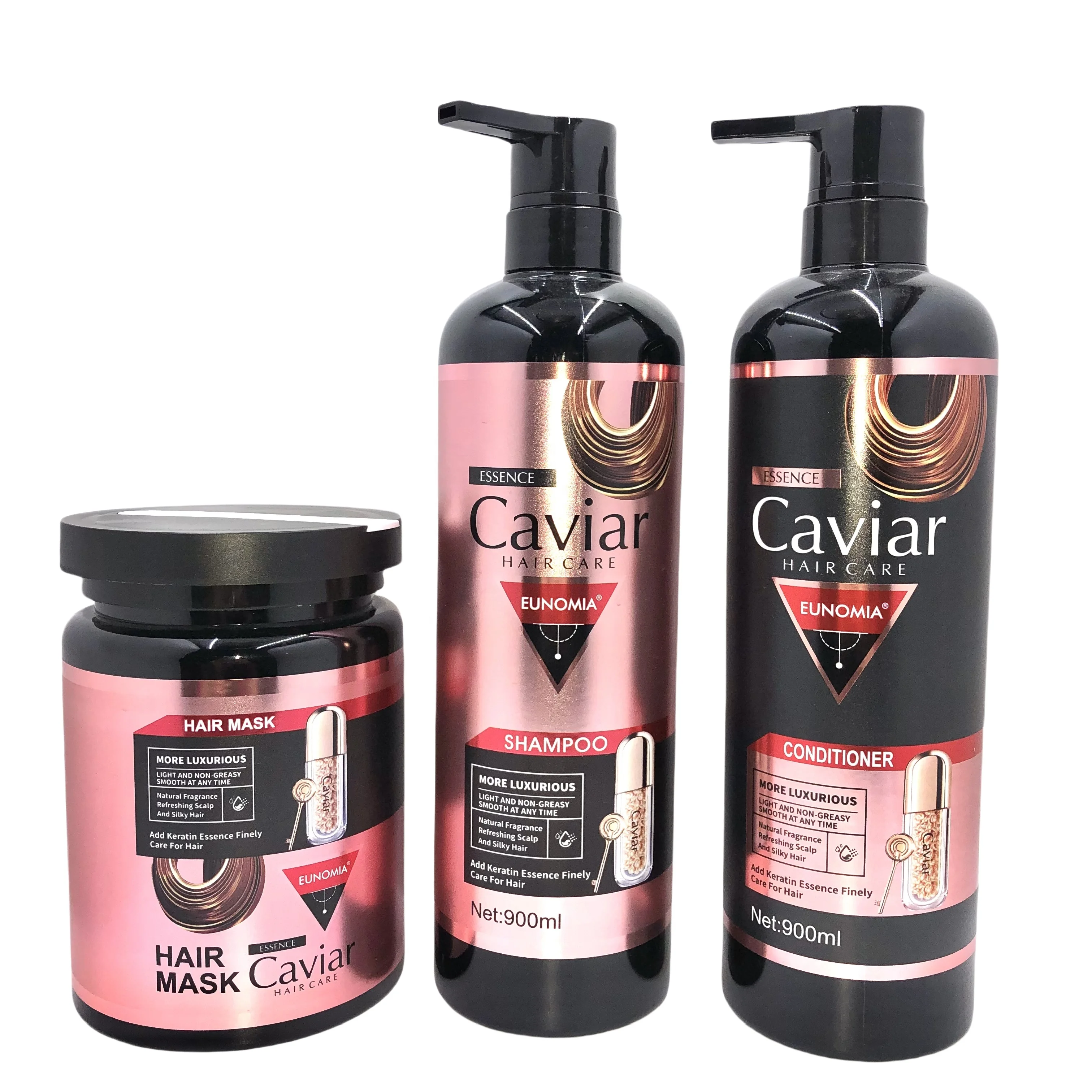 3in1 Set Eunomia Softening Shampoo 800ml Conditioner 800ml Hair Mask 1000ml