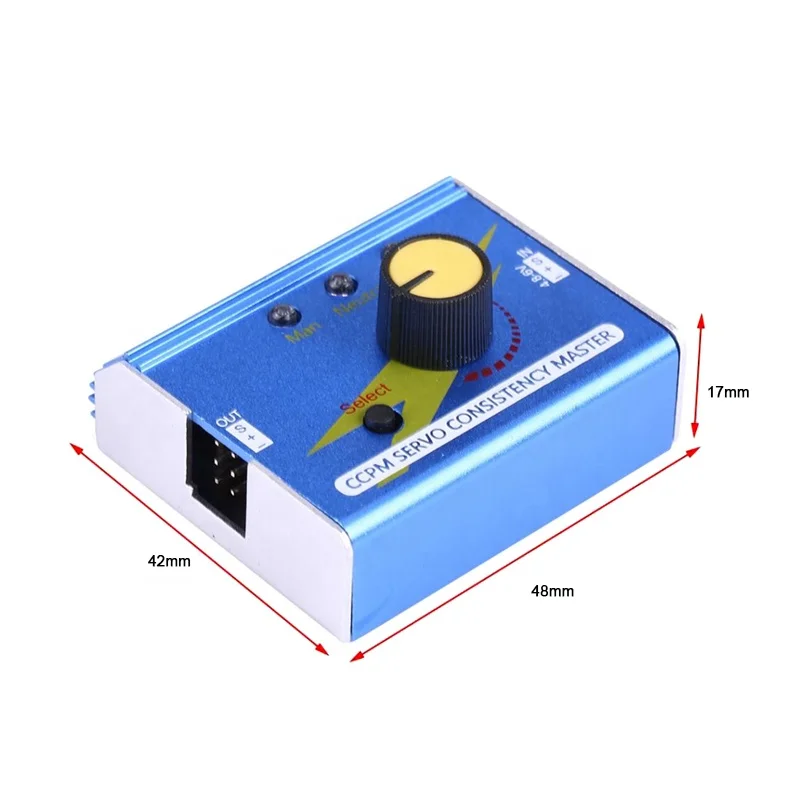 
Cheapest Factory Price Metal Servo Rc Esc Servo Tester 