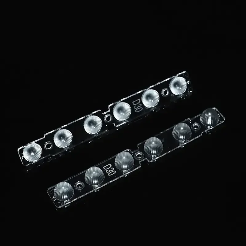 Indoor Office Lighting Led Stripe Integrated Lenses Optical Focus Led Linear Light Reflector Lens Linear Light With Lens
