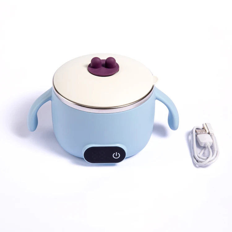 Портативная умная изоляционная миска для детского питания, многофункциональная Экологически чистая миска из полипропилена для кормления детей с сенсорным экраном