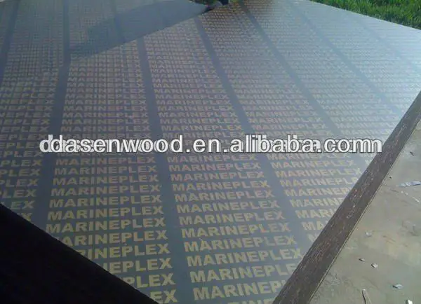 China Factory price 1220*2440mm 18mm black film faced plywood For construction sites