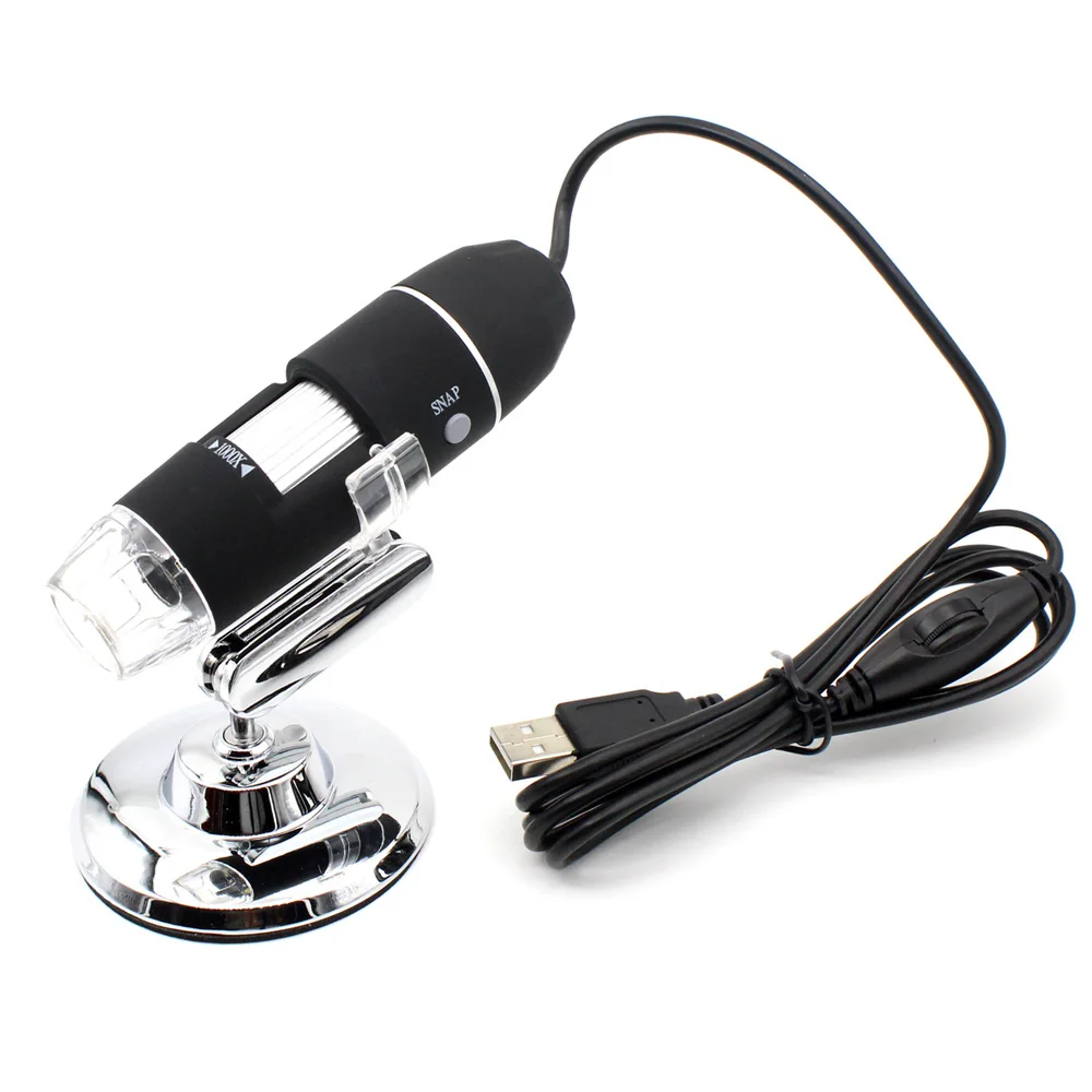 1000x / 1600x LED USB Digital Microscope Endoscope Camera Microscopio for Mobile Phone Repairing Hair Skin Inspection
