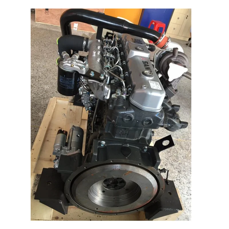 Complete Excavator Engine 6D34 Diesel Engine For SK200 SK235 HD820 SY215LC-8