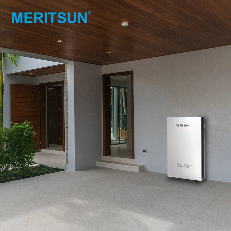 MeritSun Wall mounted Battery 2 All in one solar energy System 5kw Off Grid Home Solar Power System with solar inverter