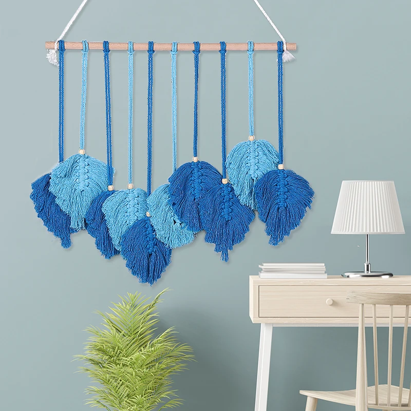 Wholesale Chinese Kids Handmade Home Decor Small And Large Dream Catchers Feather Set