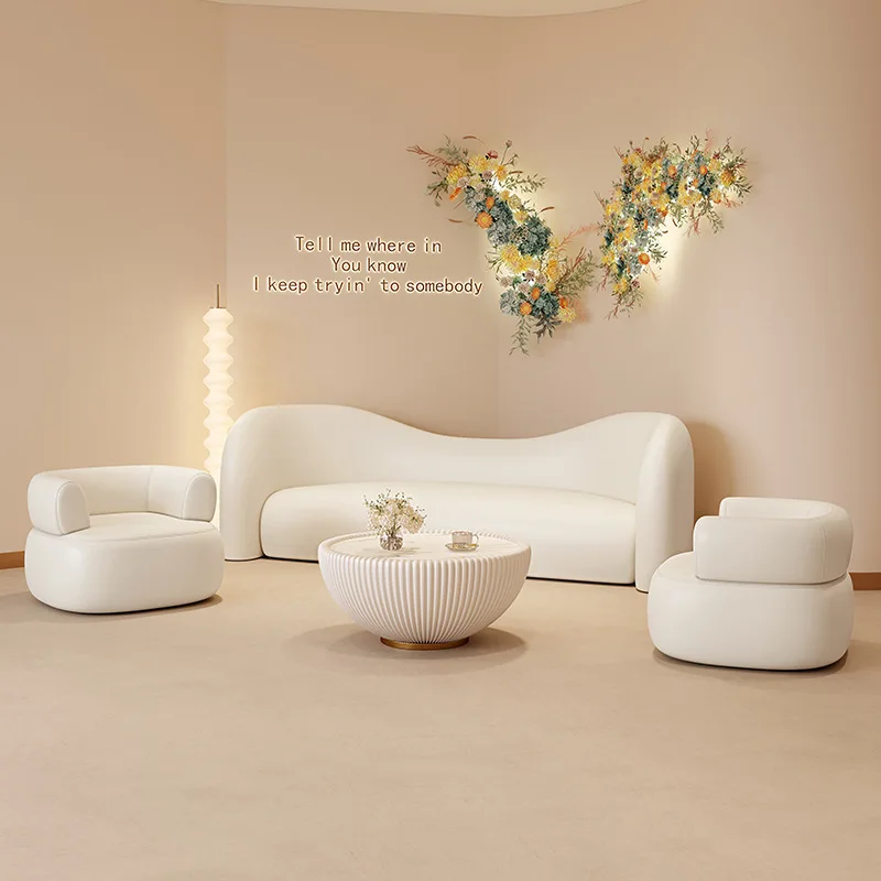 Office furniture white couch living room sofa set furniture living room