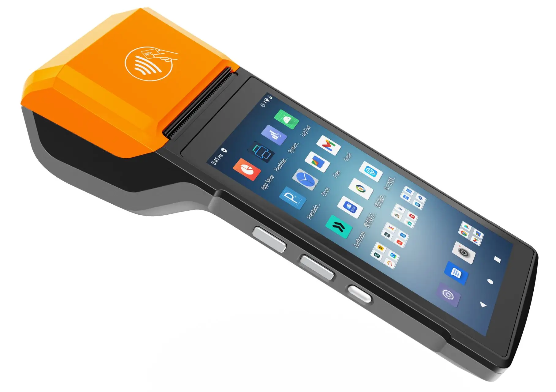 AP12s handheld pos terminal restaurant pos touch screen handheld pos terminal