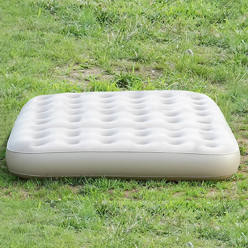 Custom Large air mattress with built in pump 300KG load-bearing support is wear-resistant and dirt-resistant for outdoor