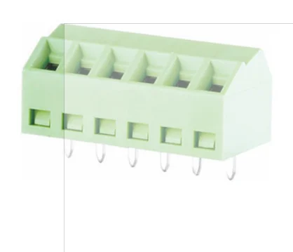 WANJIE на 45 градусов фиксированный печатной платы Клеммная колодка Разъем с 3,5 мм/3,81 мм шаг (XD350-3.5/XD381-3.81)