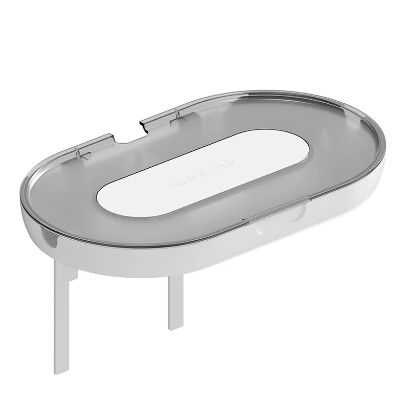 Plastic Outlet wall mounted shelf for Wifi Router Storage