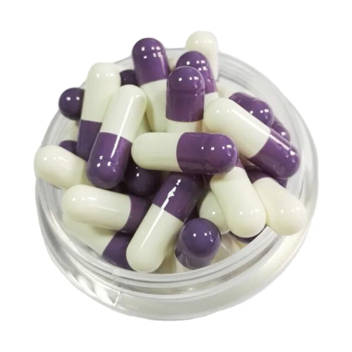 Best selling red and white size 00 empty hard gelatin capsules