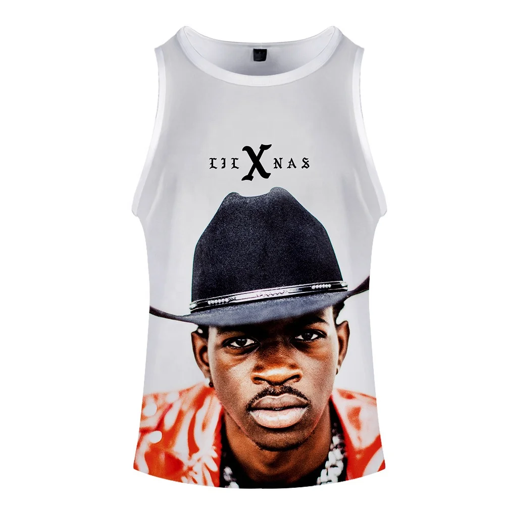 В наличии Высокое качество Топ продаж 3d печать Lil Nas X Топ Оптовая Продажа НЕТ moq Печатный lil nax x tan Топ поставщик из Китая