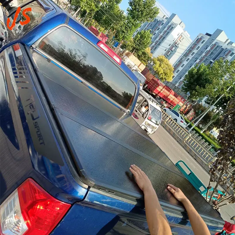 Factory High Quality Hard Tri Fold Aluminum 4x4 Pickup Truck F150 Bed Cover Tonneau Cover For Ford Ranger Ford Raptor