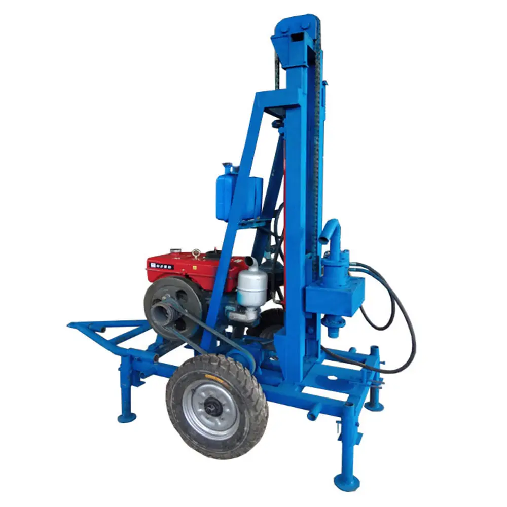 Tractor Mounted Water Well Drilling Rig Machine for Water Wells 100m