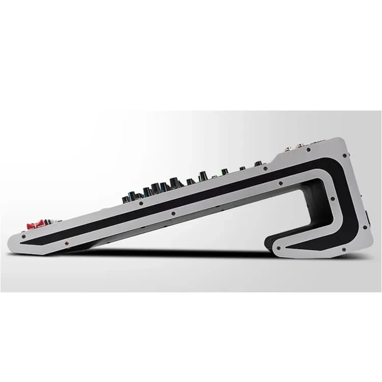Hot XA-12 Livestream Profecional 12 Channel Audio and Video Mixer Pod Cast m Audio Sound Cards Mixers for Lives Podcast