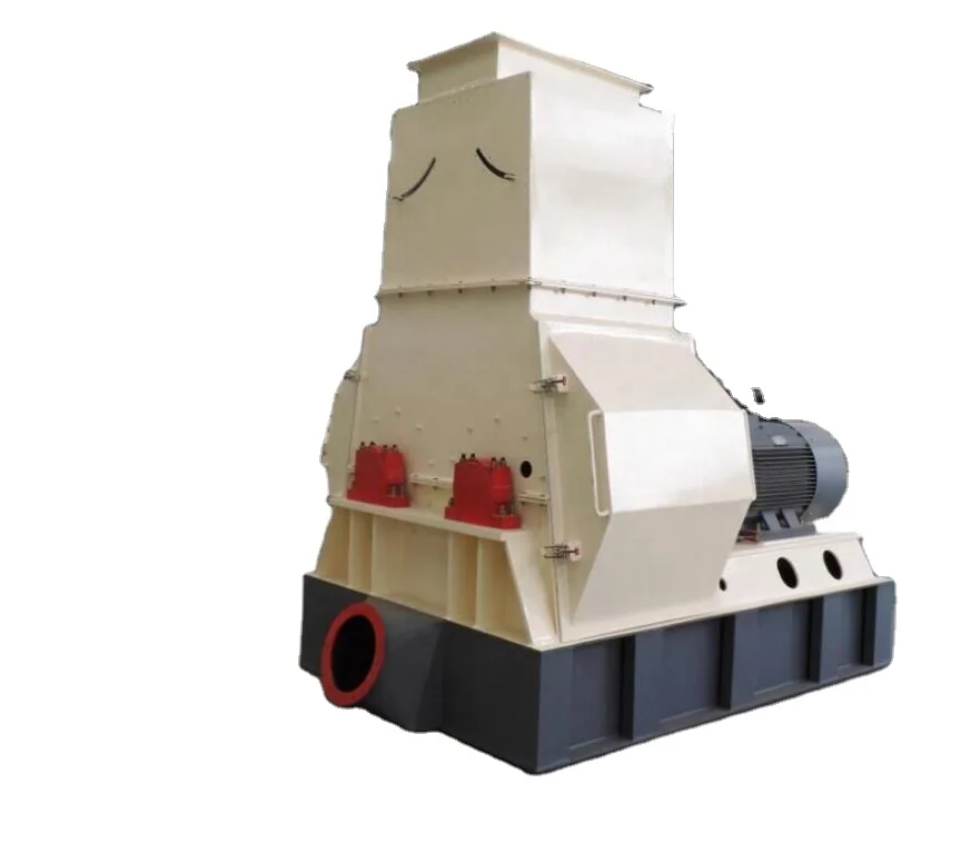 Automatic Corn Rice Hull Wood Hammer Mill Crusher Grinder For Animal Feed And Wood Pellet