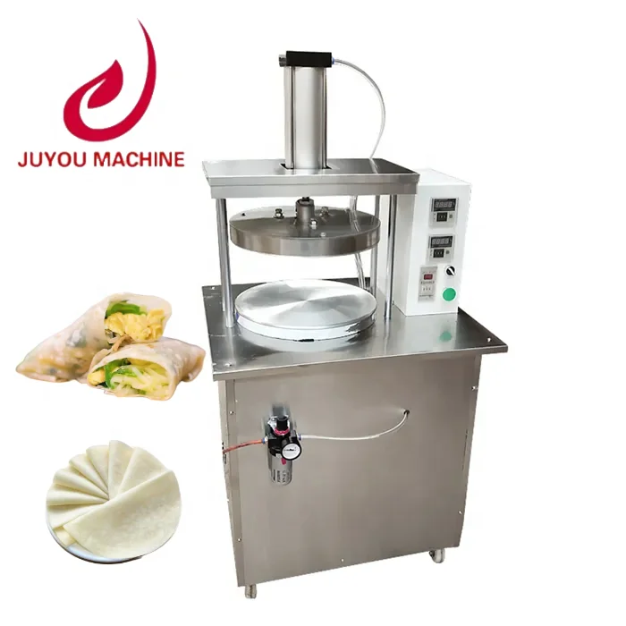 JY Commercial Automatic Pneumatic Dough Flattener Chapati Making Machine Pancake Forming Pressing Machine