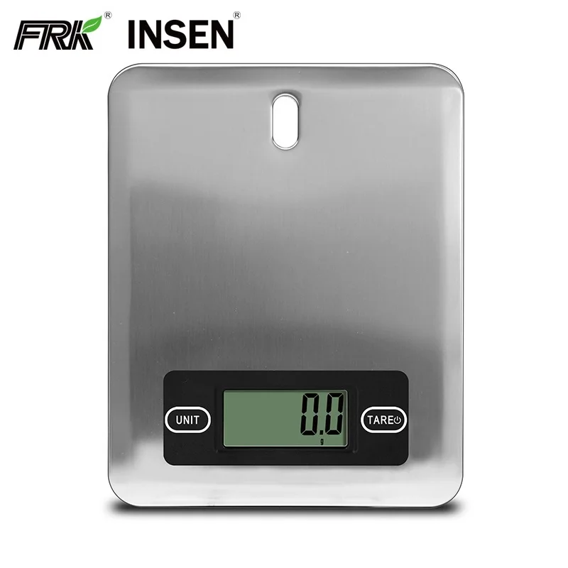 Household High Precision Strain Gauge Sensor Platform Electronic Kitchen Scale For Food