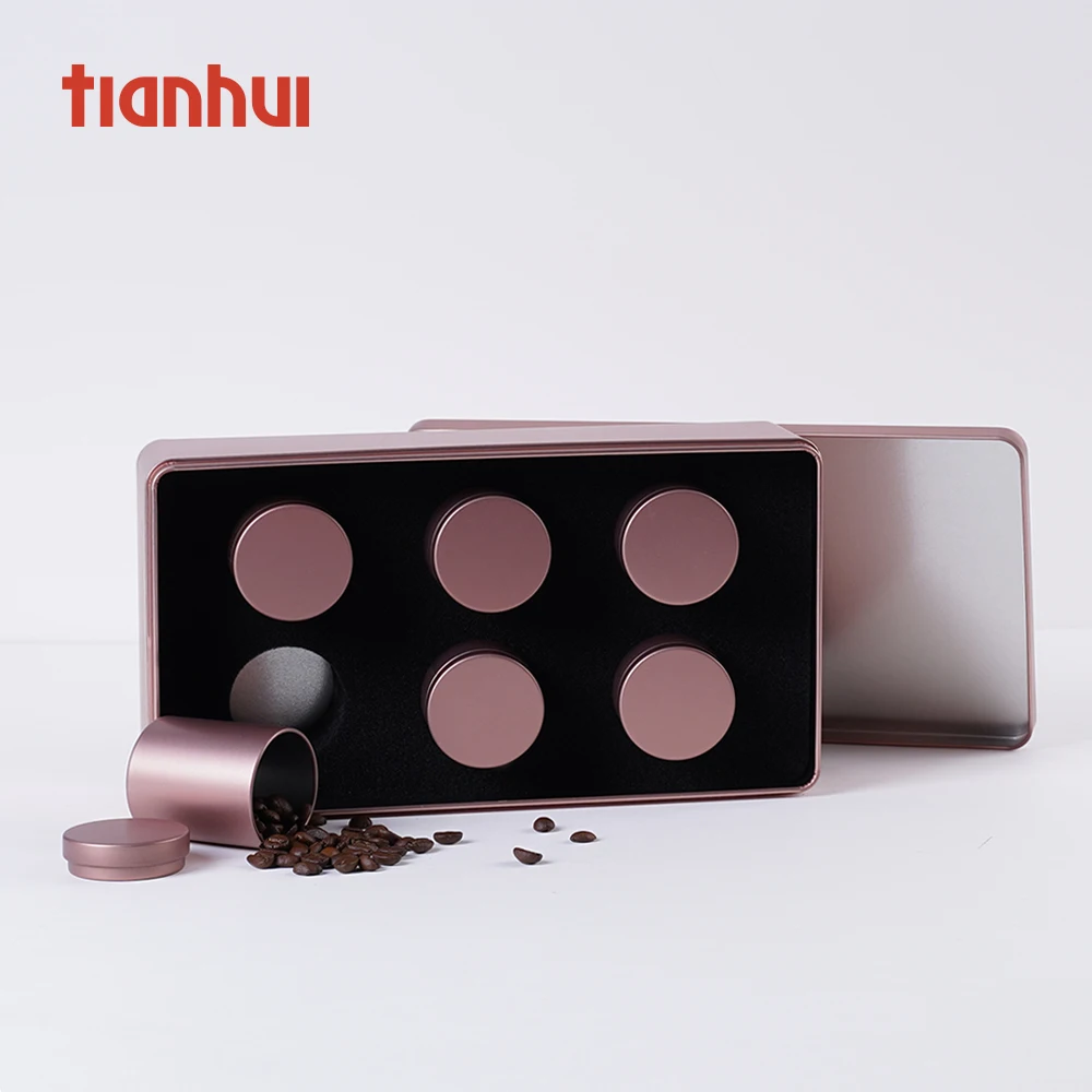 
gold supplier china manufacture food grade rectangle shape metal box 