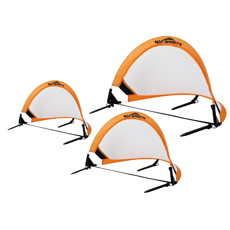 Kids Hockey Goal Net with Portable DIY Ice Hockey Target, Mini Size Suit for Children Game