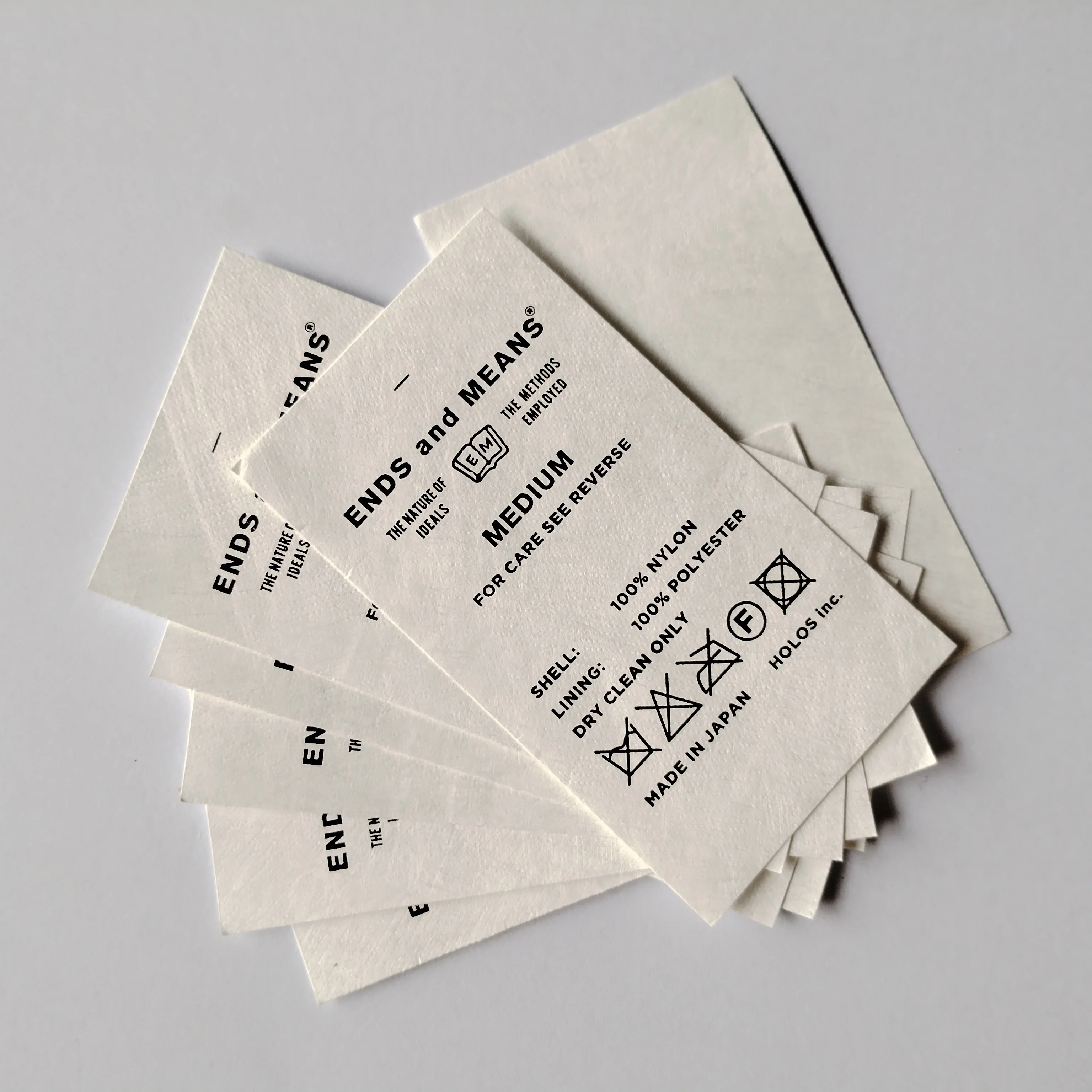 AN-P0011 Good Quality Satin Ribbon Wash Care Labels Textil Label Print Custom Fashion Clothing Labels Custom Printed